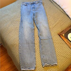 Madewell Light Blue Straight Leg Jeans